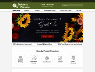 eichholzflowers.com screenshot