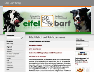 eifel-barf.de screenshot