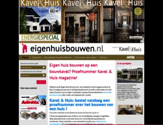 eigenhuisbouwen.nl screenshot