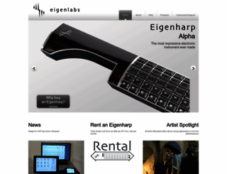eigenlabs.com screenshot
