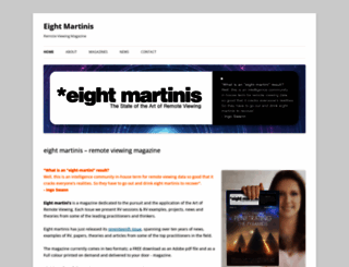 eightmartinis.com screenshot