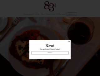 eighty-threeandahalf.com screenshot