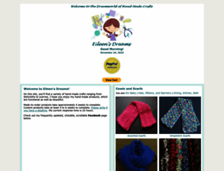 eileensdreams.com screenshot