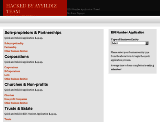 ein-number-application.com screenshot