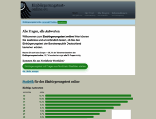 einbuergerungstest-online.eu screenshot