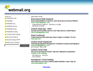 einstein.webmail.org screenshot