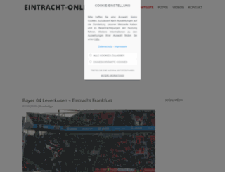 eintracht-online.net screenshot