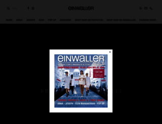 einwaller.com screenshot