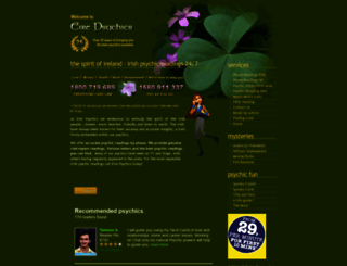 eirepsychics.com screenshot