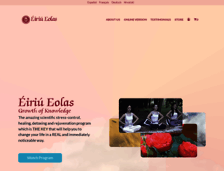 eiriu-eolas.org screenshot