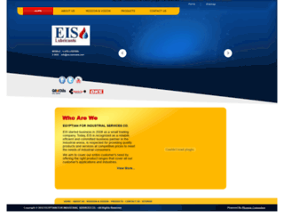 eis-lubricants.com screenshot
