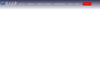 eisbangalore.edu.in screenshot