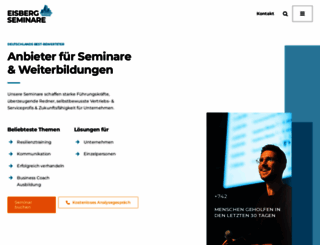 eisberg-seminare.de screenshot