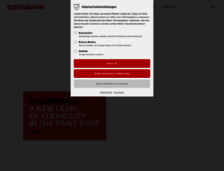 eisenmann.com screenshot