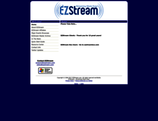 eisn.ezstream.com screenshot