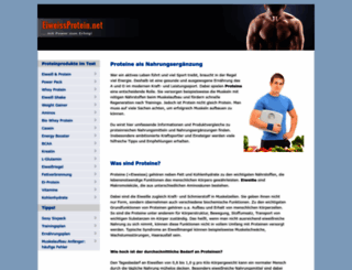 eiweissprotein.net screenshot