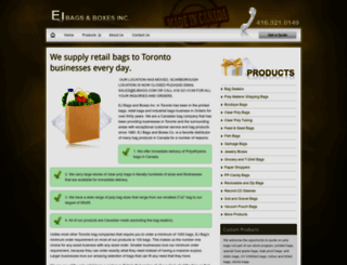 ejbags.com screenshot