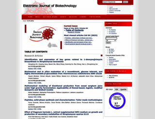 ejbiotechnology.info screenshot