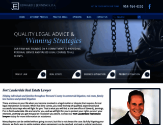ejj-law.com screenshot