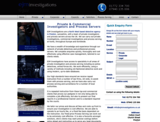 ejminvestigations.co.uk screenshot