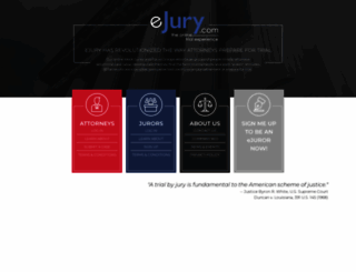 ejury.com screenshot