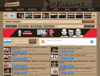 ekabaret.pl screenshot