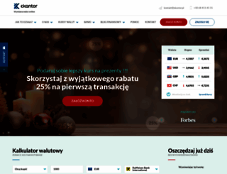 ekantor.pl screenshot