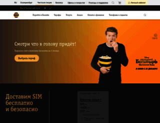 ekaterinburg.beeline.ru screenshot