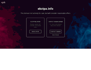 ekctpa.info screenshot