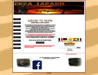 ekeasafaris.com screenshot