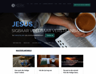 ekerk.org screenshot