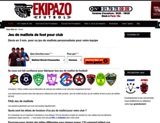 ekipazofootball.com screenshot