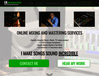 ekmixmaster.com screenshot