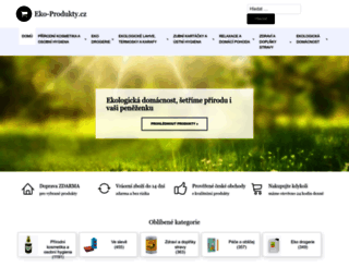 eko-produkty.cz screenshot