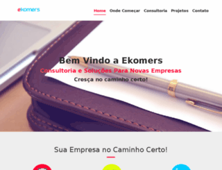 ekomers.com.br screenshot