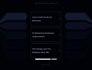 ekomyjniaskypark.pl screenshot