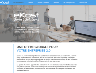 ekost.fr screenshot