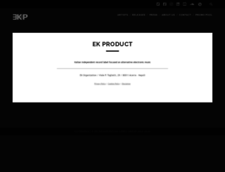 ekproduct.com screenshot