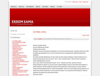 ekremsama.com screenshot
