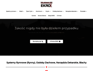ekro.com.pl screenshot