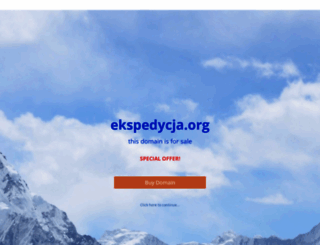 ekspedycja.org screenshot
