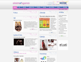 ekstravaganca.com screenshot