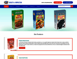 ektaspices.com screenshot