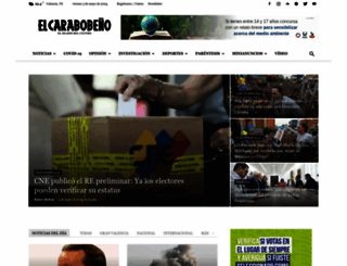 el-carabobeno.com screenshot