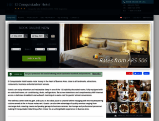 el-conquistador.hotel-rez.com screenshot