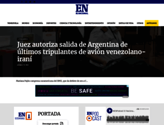 el-nacional.com screenshot