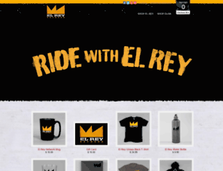 el-rey-network-store.myshopify.com screenshot
