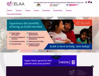elaa.org.au screenshot