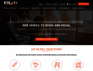 elabcommunications.com screenshot