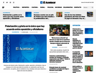 elacontecer.com.uy screenshot